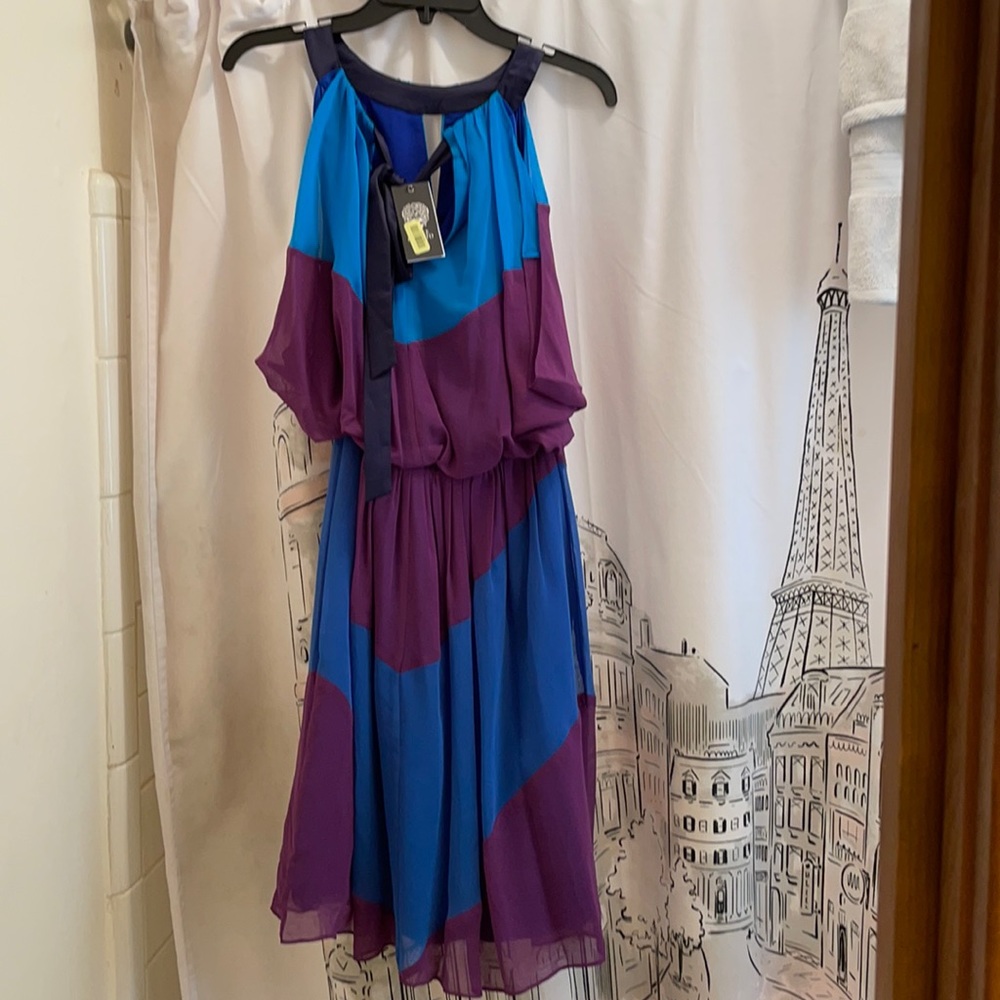 Blue Night Flow Dress